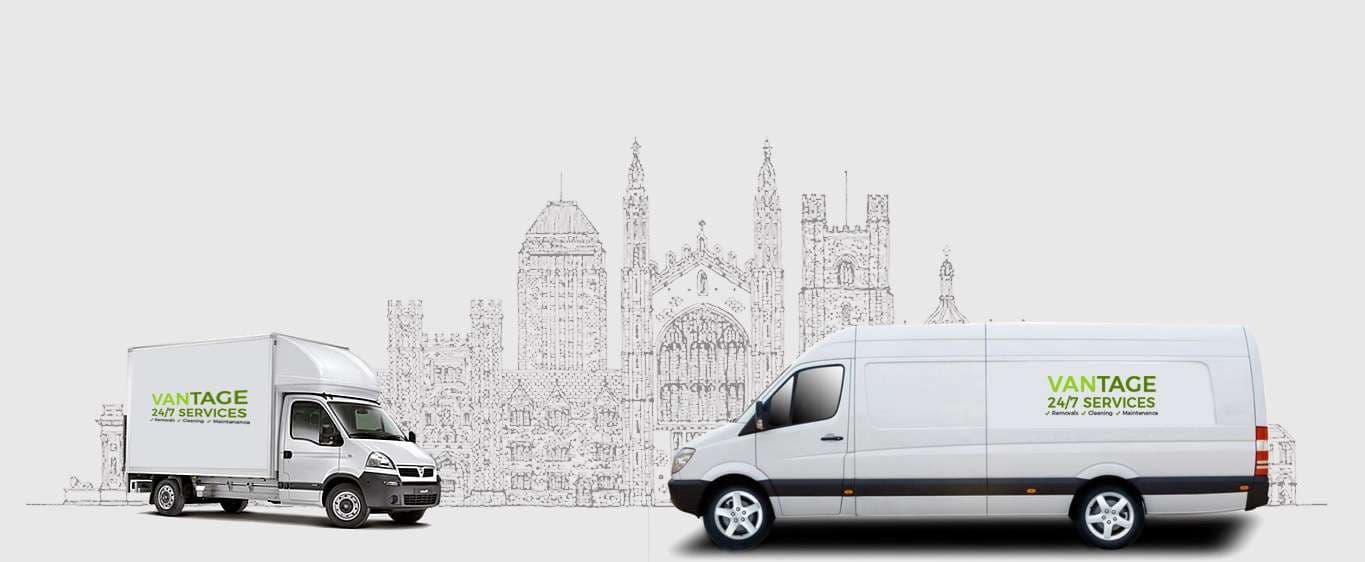 Man and Van Cambridge removal van