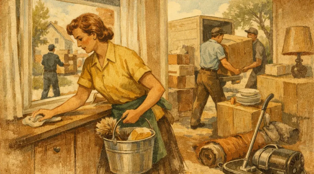 Best Moving Day Cleaning Tips for Less Stress 1 Best Moving Day Cleaning Tips for Less Stress