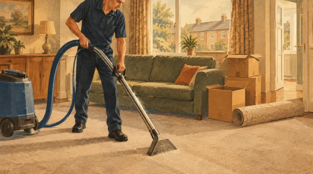 Carpet Cleaning Before a Move or Tenancy End