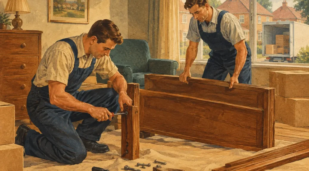 Do Movers Take Apart Furniture Before a Move?