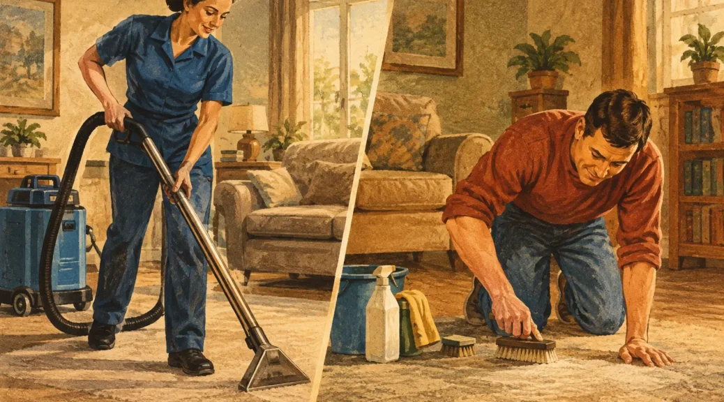 Professional Cleaners Versus DIY: Which Pays? 1 Professional Cleaners Versus DIY: Which Pays?